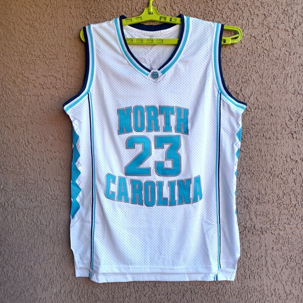 North Carolina Michael Jordan Jersey M White